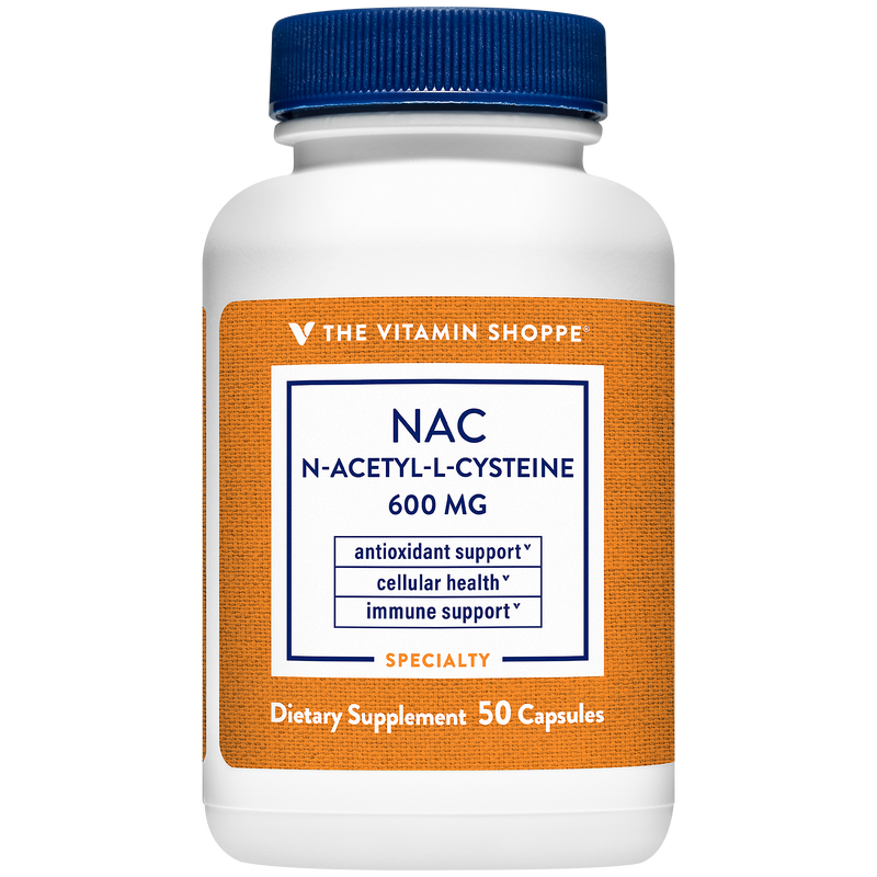 NAC N-Acetil-L-Cisteína 600 mg (50 cápsulas)