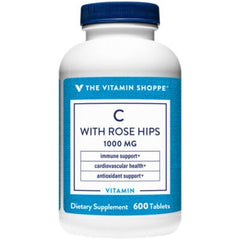 Vitamina C-1000 mg with Rose Hips (600 Tabletas)