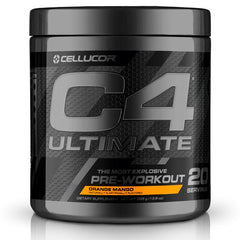 C4 Ultimate Pre-Workout - Naranja y Mango 20 Tomas)