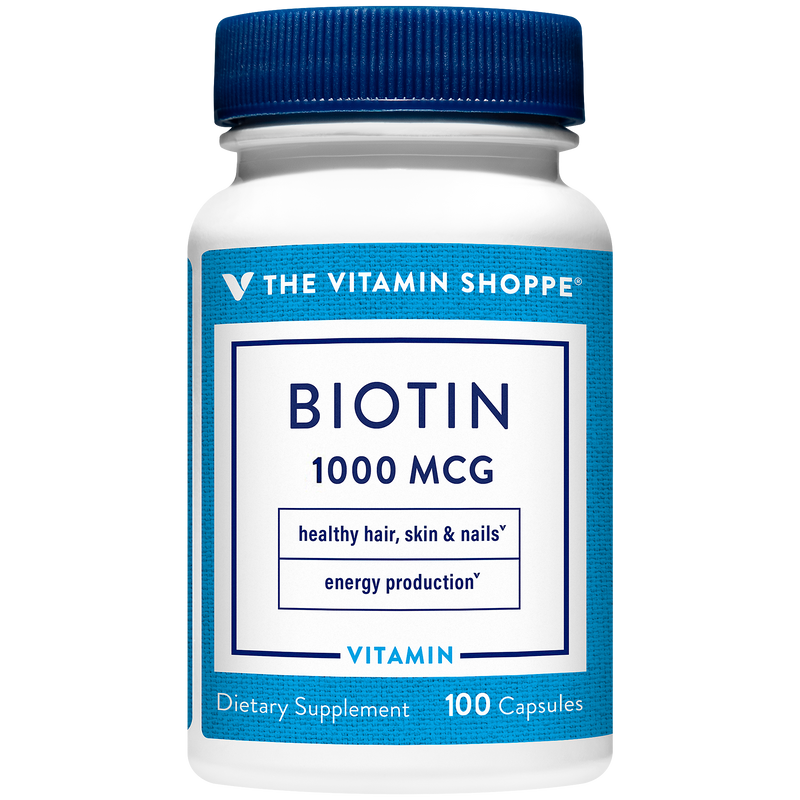 Biotin 1mg (100 Capsulas)