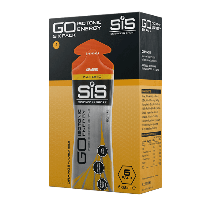 GO Isotonic Gel - Naranja (Pack 6)