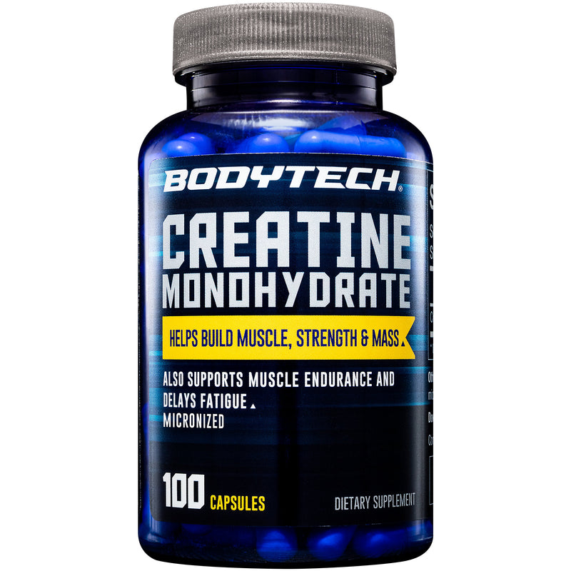 100% Creatina Monohidratada (100 Capsulas)