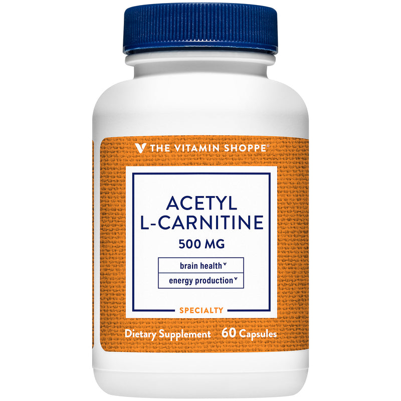 Acetyl-l-Carnitine 500 mg (120 Capsulas)