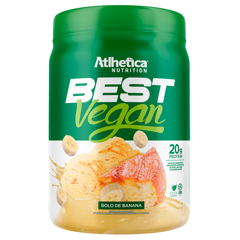 Best Vegan Proteína Vegana - Bolo de Banana (13 Tomas)
