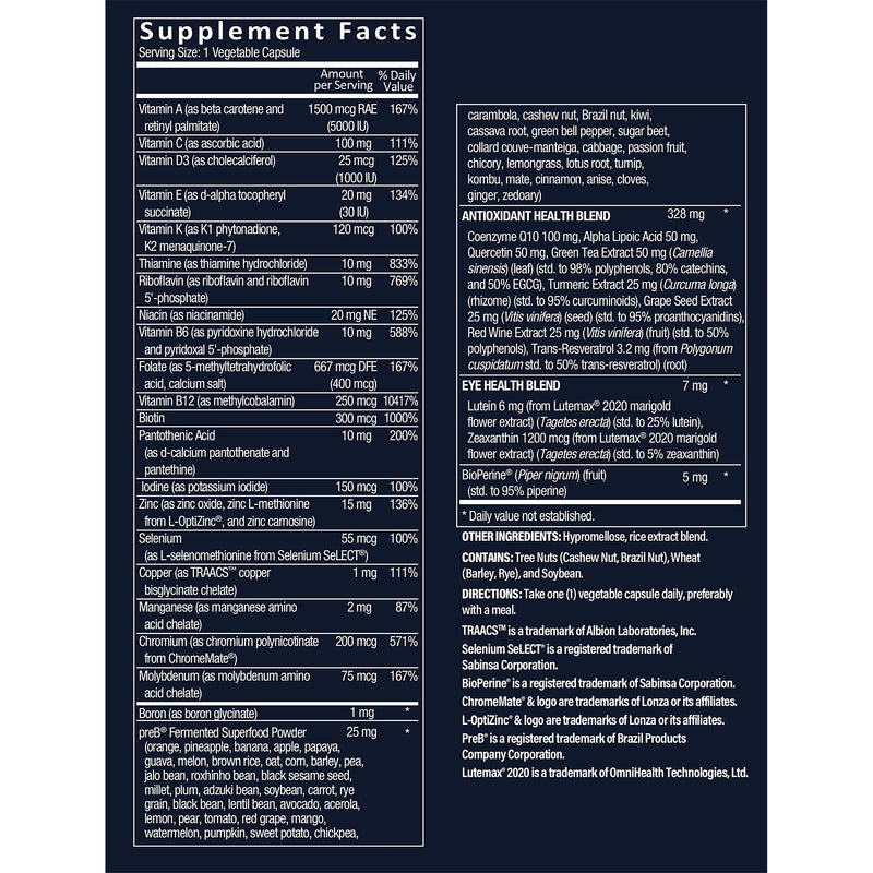 Multivitamínico Bioactivo para Hombres (30 Capsulas)