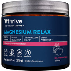 Magnesio Relax en Polvo - Frambruesa y Limón (50 Tomas)