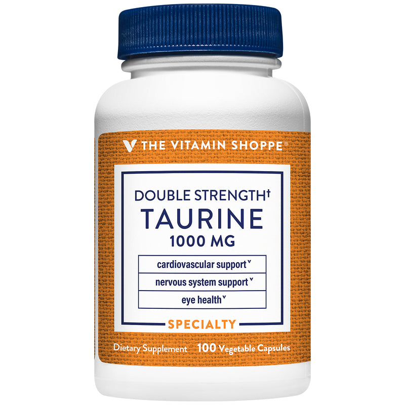 Taurina de Doble Potencia 1000mg (100 Capsulas)