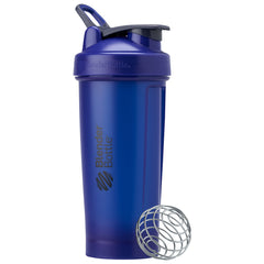 Botella Mezcladora Classic con Batidor Inox - Cobalto (828 ml)