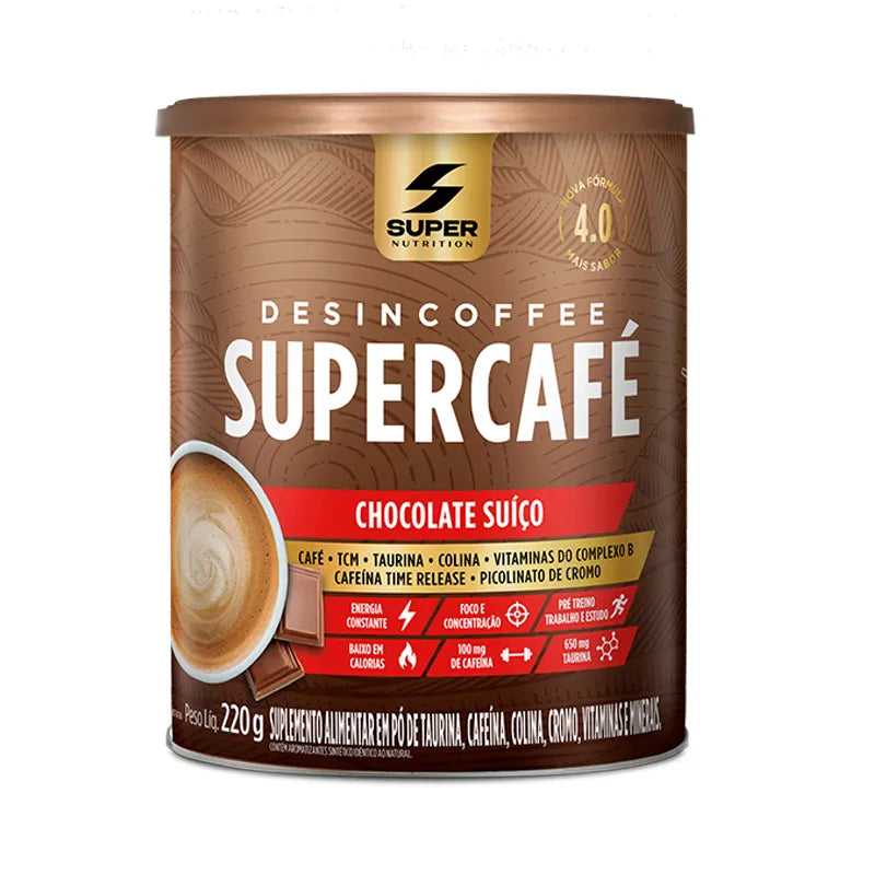 Super Cafe - Chocolate Suizo (220 g)