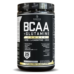 BCAA + Glutamina - Piña (25 Tomas)