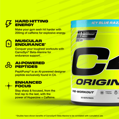 C4 Original Pre-Workout (60 Tomas)