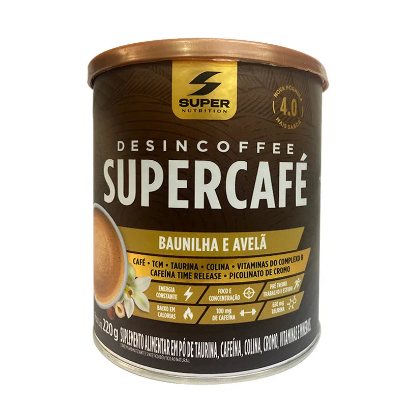 Super Cafe - Vainilla y Avellanas (220 g)