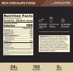 Gold Standard Plant Protein 100% - Chocolate (21 Tomas)