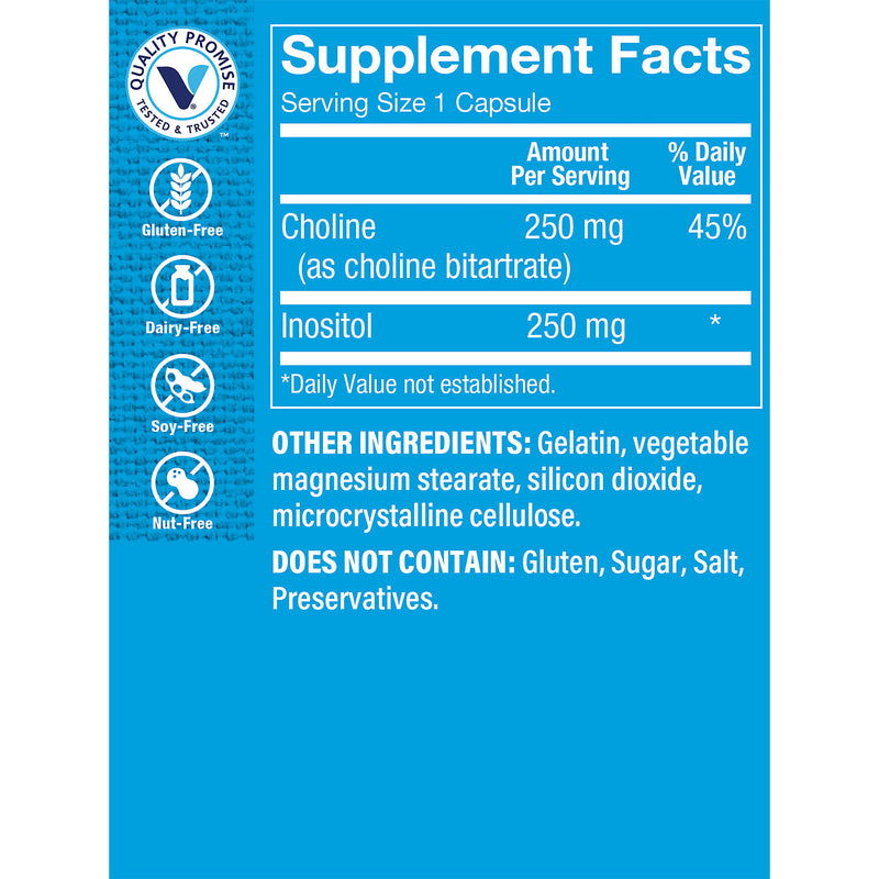 Choline & Inositol (100 Capsulas)