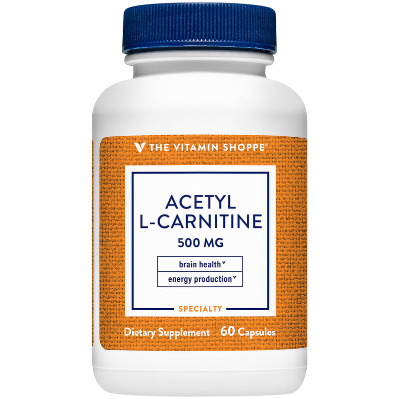 Acetyl-l-Carnitine 500 mg (60 Capsulas)