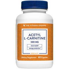 Acetyl-l-Carnitine 500 mg (60 Capsulas)