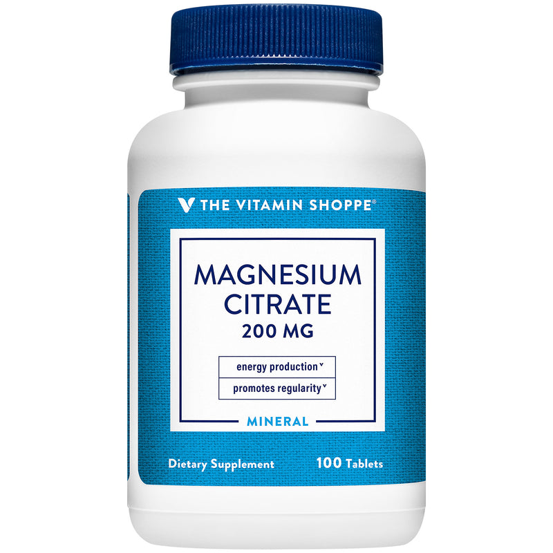 Magnesium Citrate 200 mg (100 Tabletas)