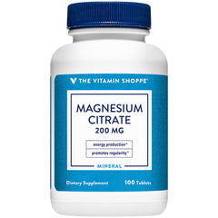 Magnesium Citrate 200 mg (100 Tabletas)