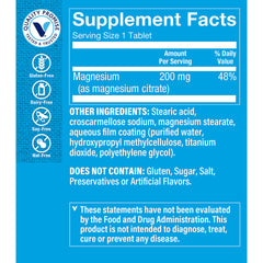 Magnesium Citrate 200 mg (100 Tabletas)