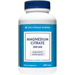 Magnesium Citrate 200 mg (300 Tabletas)