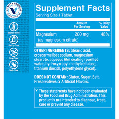 Magnesium Citrate 200 mg (300 Tabletas)