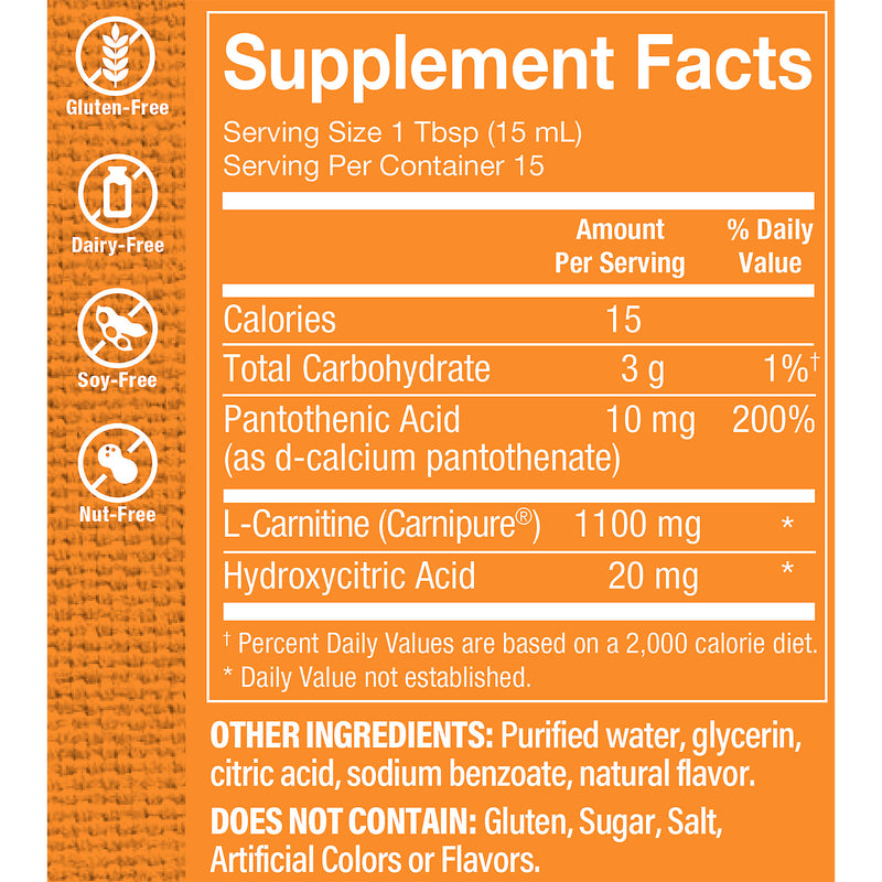 Carnipure L-Carnitine 1100 mg + B6 (15 Tomas)