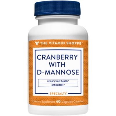 Cranberry con  D-manosa (60 cápsulas vegetarianas)
