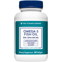 Omega 3 Fish Oil 1000 mg 300/200 EPA/DHA (60 Capsulas Blandas)