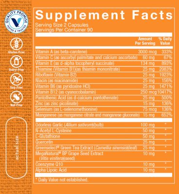 Super Antioxidant (180 Capsulas)