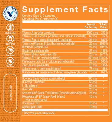 Super Antioxidant (180 Capsulas)