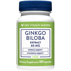 Ginkgo Biloba 60 mg (60 Capsulas)