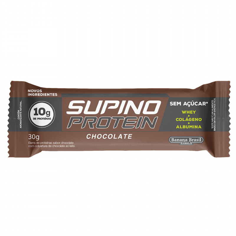 Supino Barrita Proteica - Chocolate (30 g)