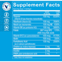 B-Complex 100 mg (100 Capsulas Blandas)