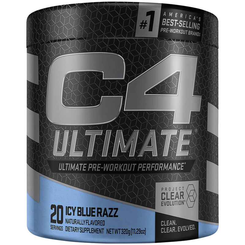 C4 Ultimate Pre-Workout - Arandanos Azules (20 Tomas)