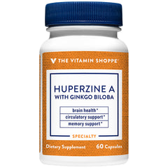 Huperzine A con Ginkgo Biloba (60 capsulas)