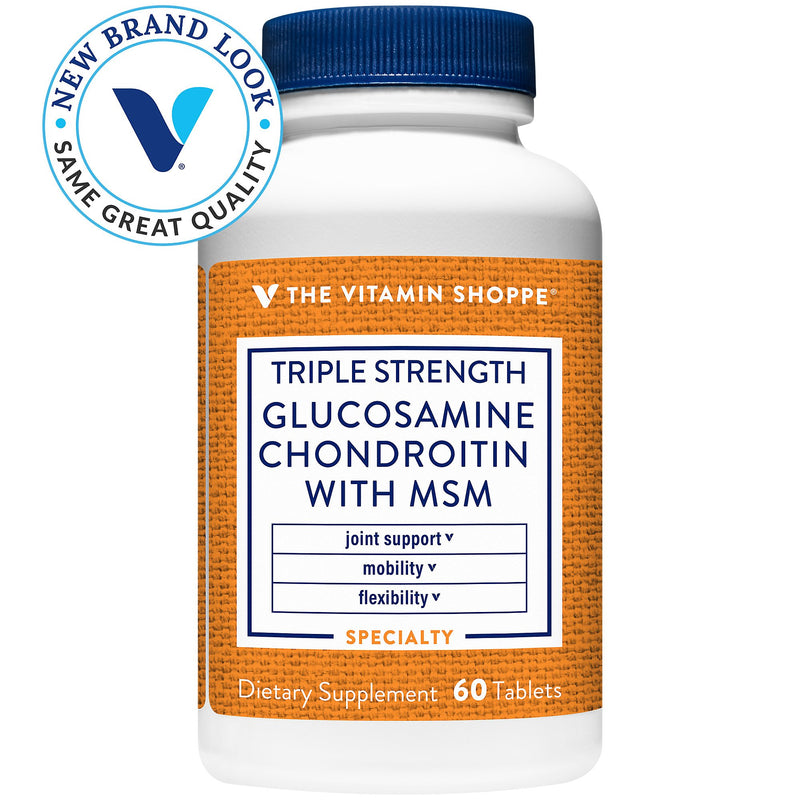 Triple Strength Glucosamine Chondroitin MSM (60 Tabletas)