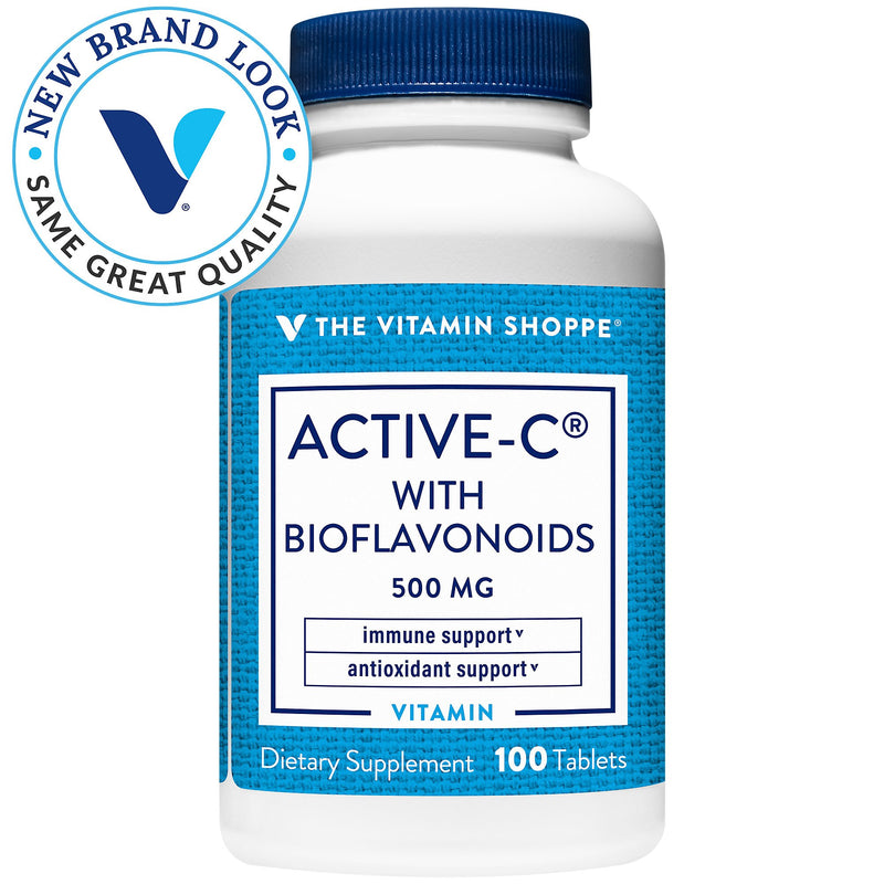 Active-C 500 mg Vitamina C con Bioflavonoides (100 Tabletas)