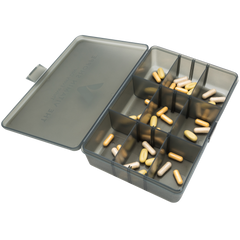 Estuche para pastillas Vitamin Chest - Gris (1 Estuche)