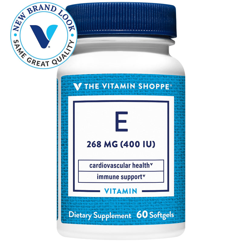 Vitamina E 400 IU (60 Capsulas Blandas)