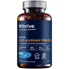 Omega 3 Silvestre Premium de Alaska 1100 mg (60 cápsulas blandas)