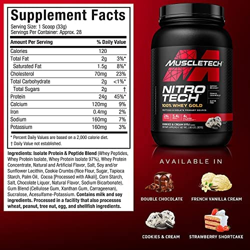 Nitro Tech Whey Gold - Chocolate (29 Tomas)