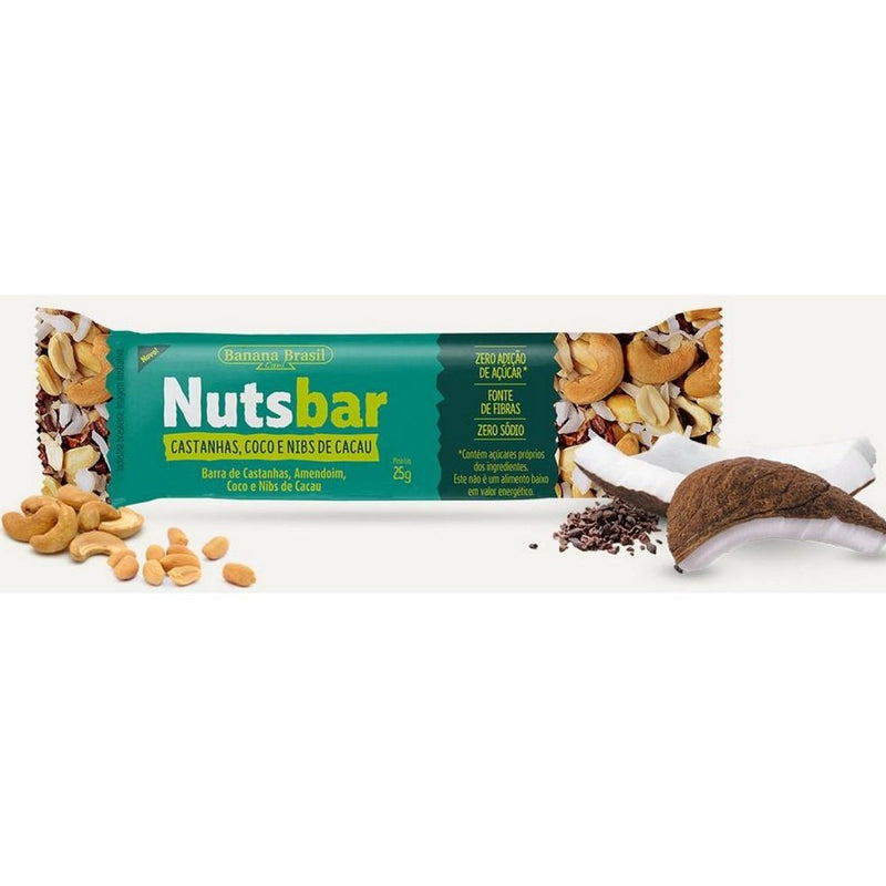 Nutsbar Barrita - Castaña y Coco (25 g)