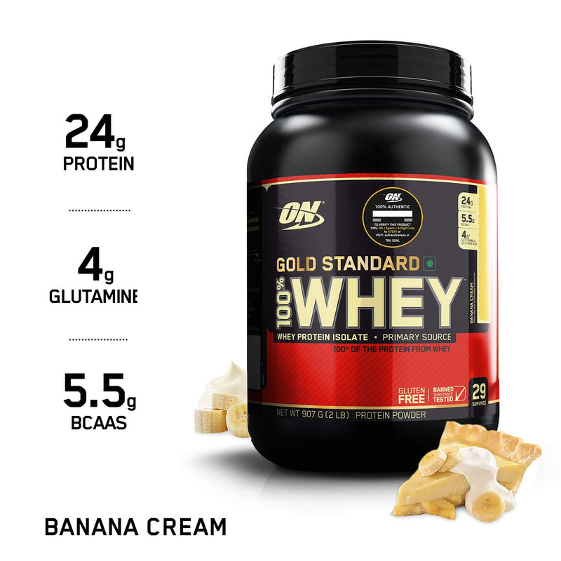 Gold Standard 100% Whey - Banana Cream (29 Tomas)