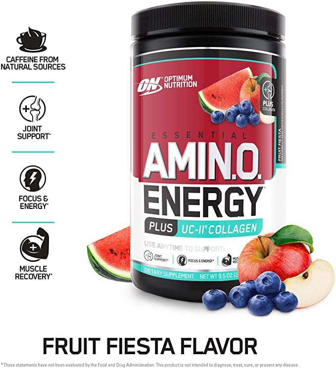 Amino Energy Plus UC II Colágeno - Fruit Fiesta (30 Tomas)