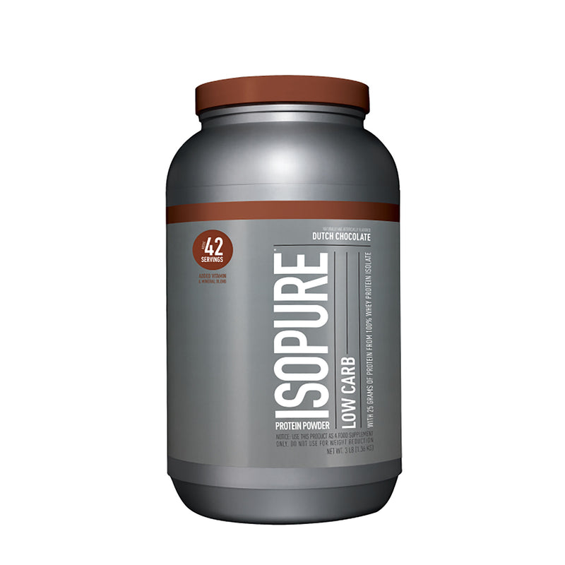 Isopure Low Carb 100% Whey Isolate - Chocolate (22 Tomas)
