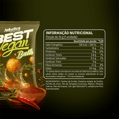 Best Vegan Balls - Pimieta y Cúrcuma (35 g)