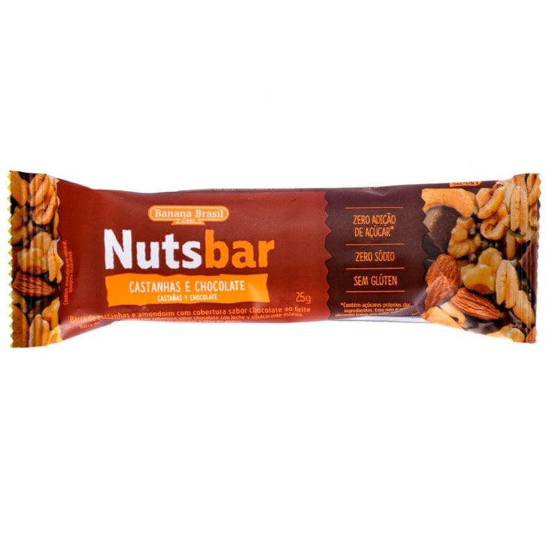 Nutsbar Barrita - Castaña y Chocolate (25 g)