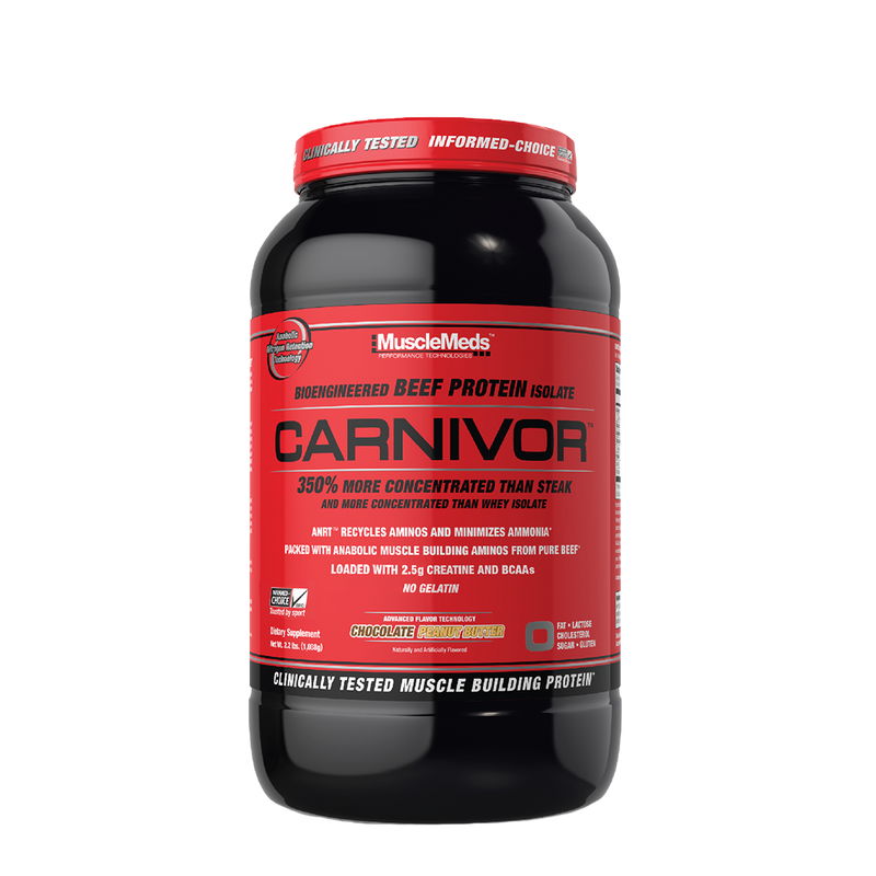 Carnivor Beef Protein Isolate - Mantequilla de Maní (28 Tomas)