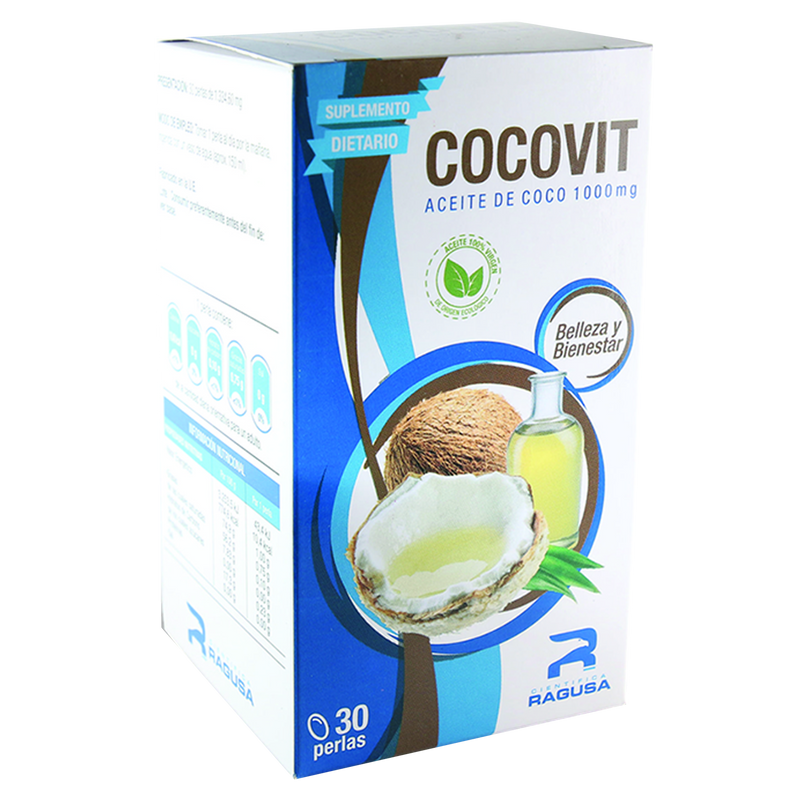 Cocovit Aceite de Coco 1000 mg (30 Perlas)