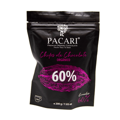 Chips de Chocolate Organico 60% Cacao (200 g)
